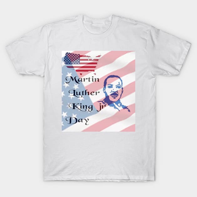 Martin Luther Day T-Shirt by mangro